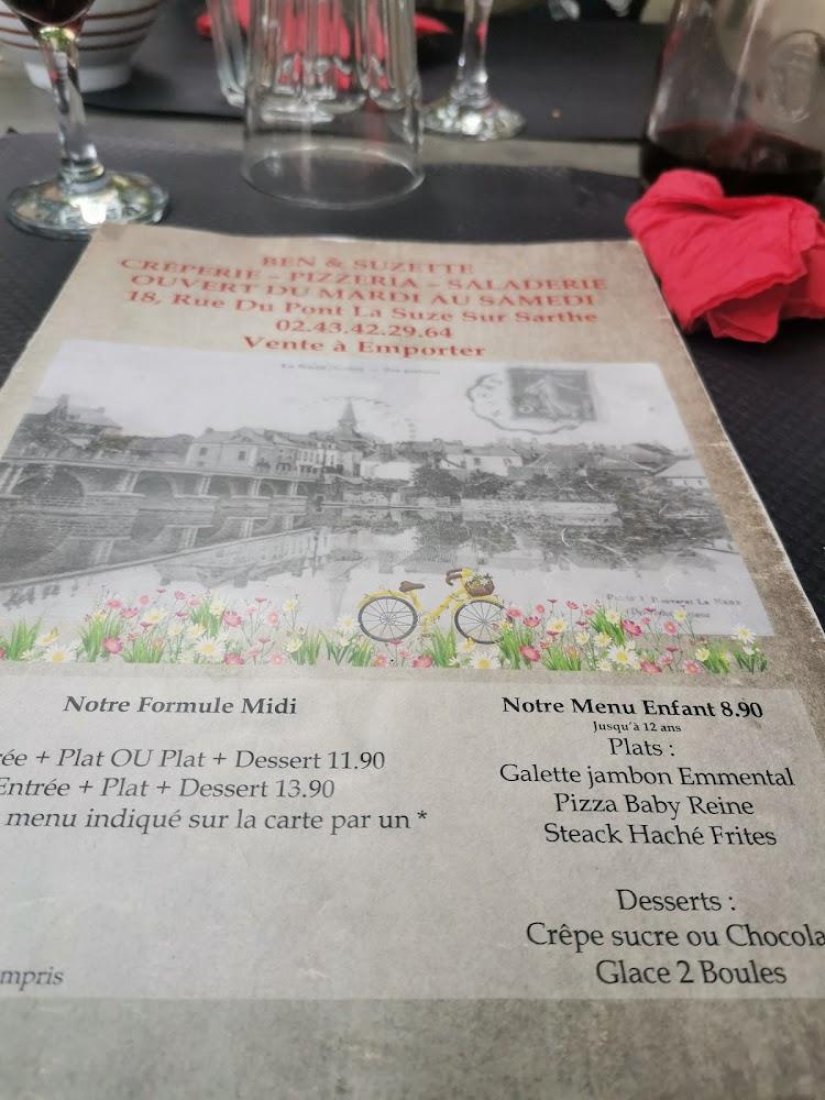 BEN ET SUZETTE - Menu Image 4